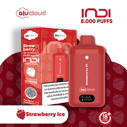 INDI Strawberry 5% de Nicotina