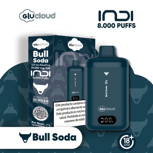 INDI Bull Soda 5% de Nicotina