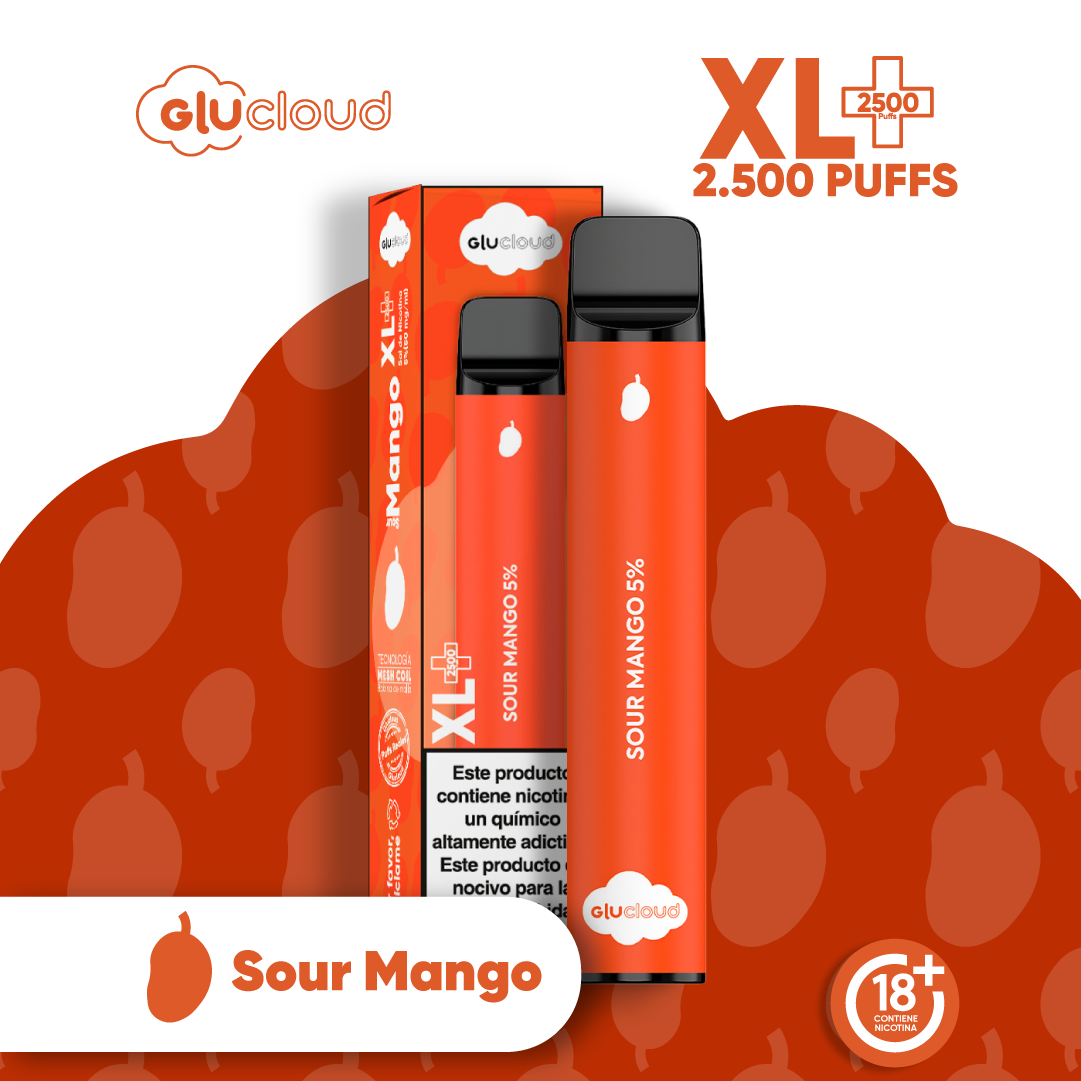 Glucloud Sour Mango XL 5% Nicotina