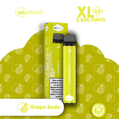 Glucloud Lemon Lime XL+ 5% Nicotina