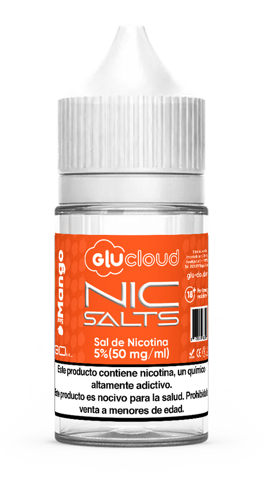 Glucloud NIC SALT Sour Mango 30 ml – 5% Nicotina